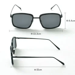 A.KJAERBEDE / ALDO Asymmetrical Square Sunglasses