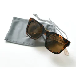 A.KJAERBEDE / NANCY wide frame sunglasses
