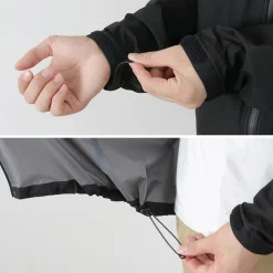 AND WANDER / 3 Layer Ultralight Rain Jacket