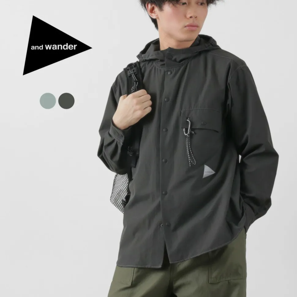 AND WANDER / Dry Breathable Hoodie