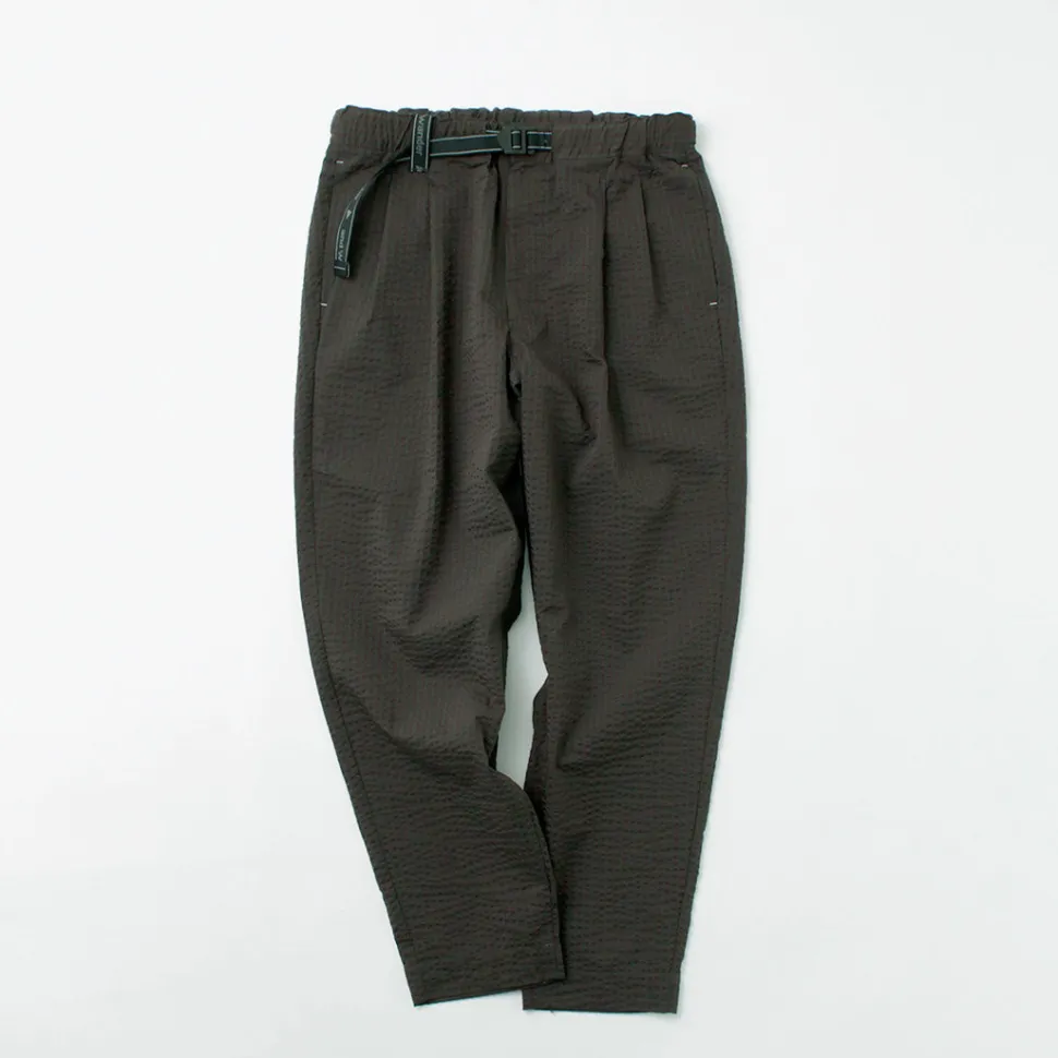 AND WANDER / Dry Soft Seersucker Pants