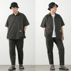 AND WANDER / Dry Soft Seersucker Pants