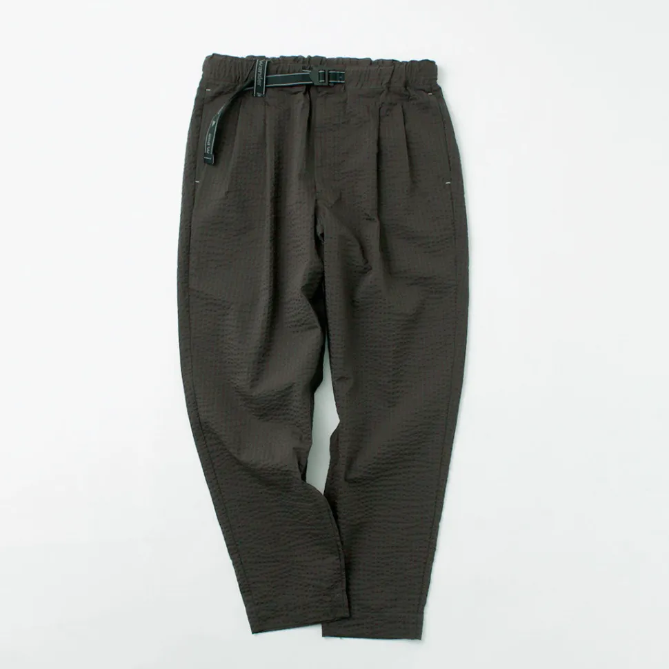 AND WANDER / Dry Soft Seersucker Pants