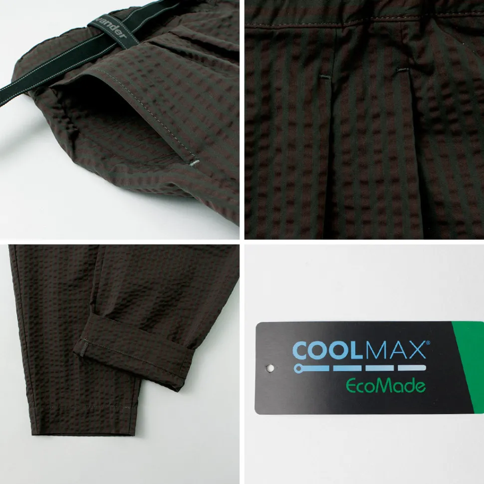 AND WANDER / Dry Soft Seersucker Pants