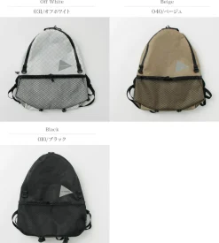 AND WANDER / ECOPAK20L Daypack