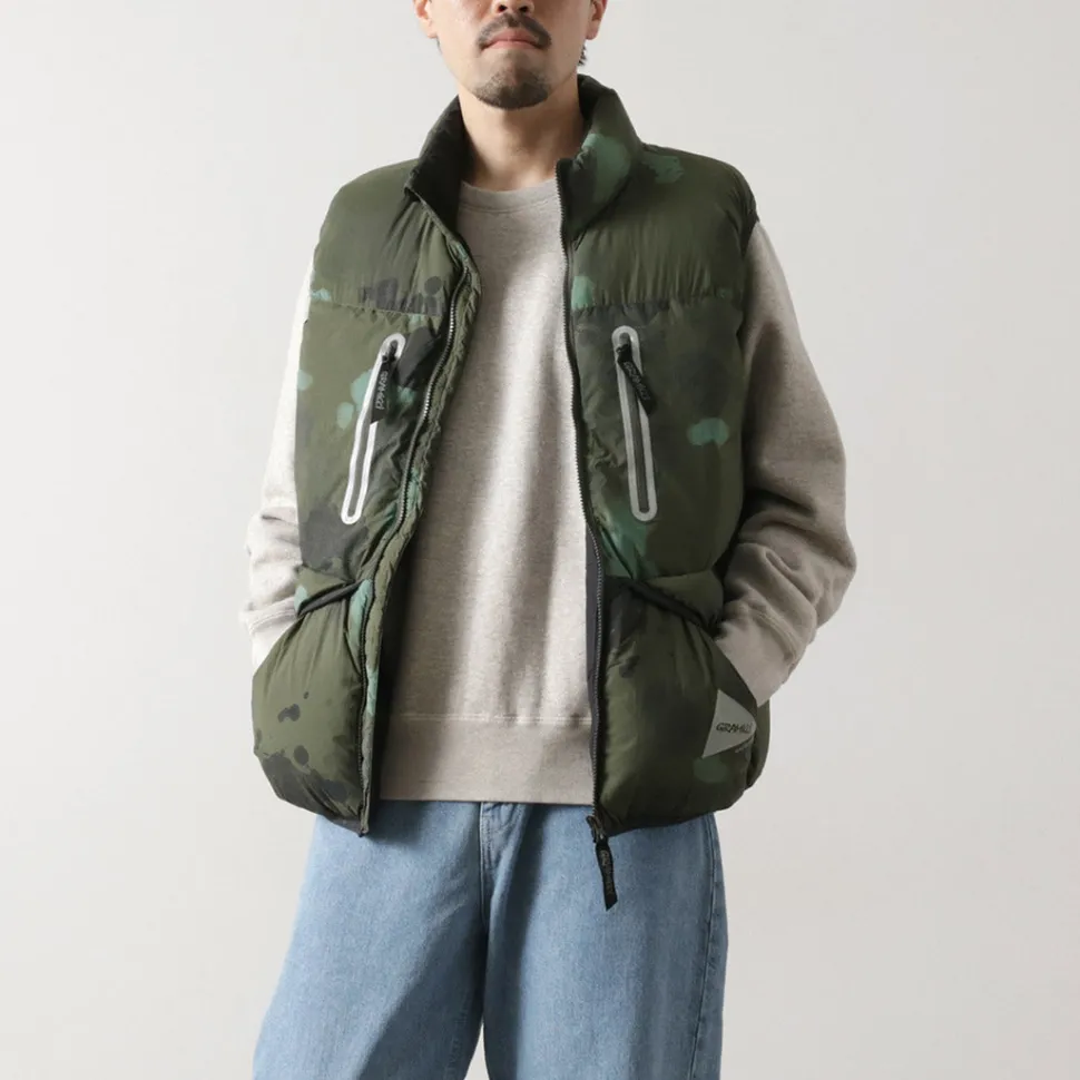 AND WANDER / Gramicci Down Vest