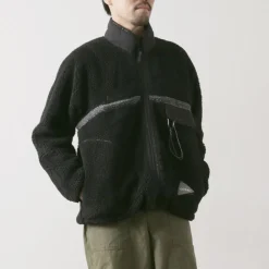 AND WANDER / Gramicci Jacquard Tape Fleece Jacket