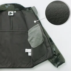 AND WANDER / Gramicci Jacquard Tape Fleece Jacket