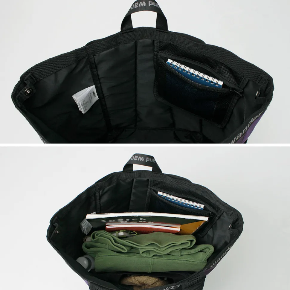 AND WANDER / Gramicci Multi Patchwork 2Way Pack