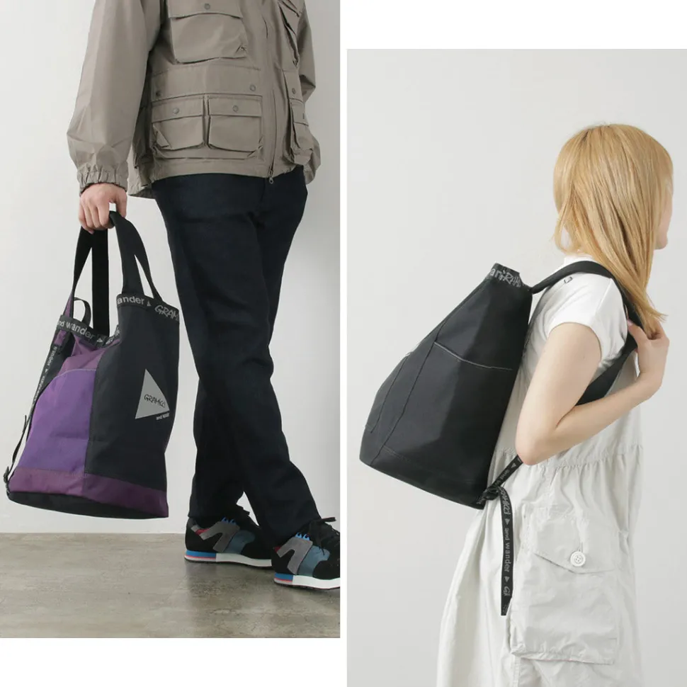 AND WANDER / Gramicci Multi Patchwork 2Way Pack