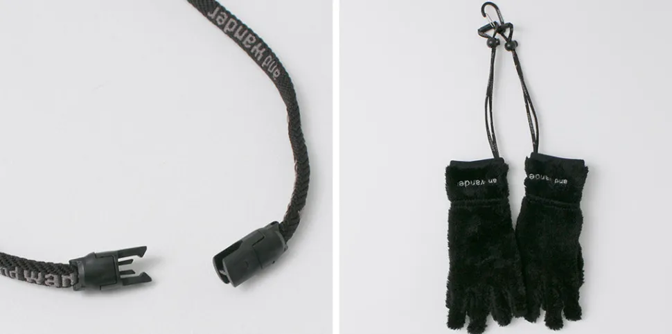 AND WANDER / High-Loft Fleece Gloves