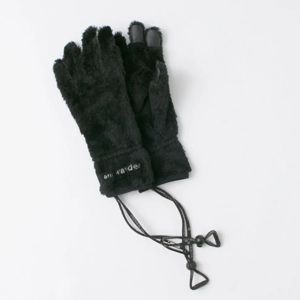 AND WANDER / High-Loft Fleece Gloves