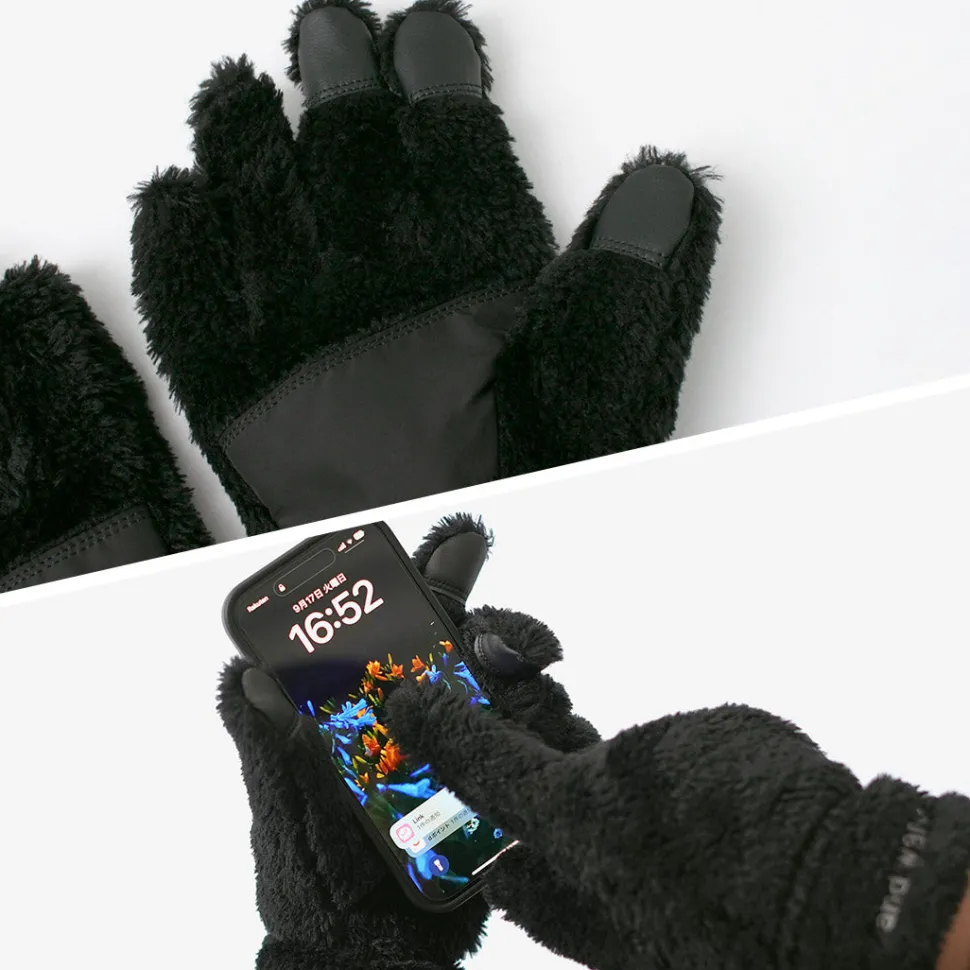 AND WANDER / High-Loft Fleece Gloves