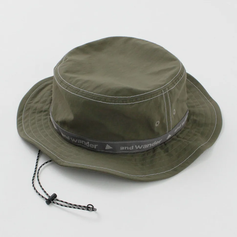 AND WANDER / Jacquard Tape Hat