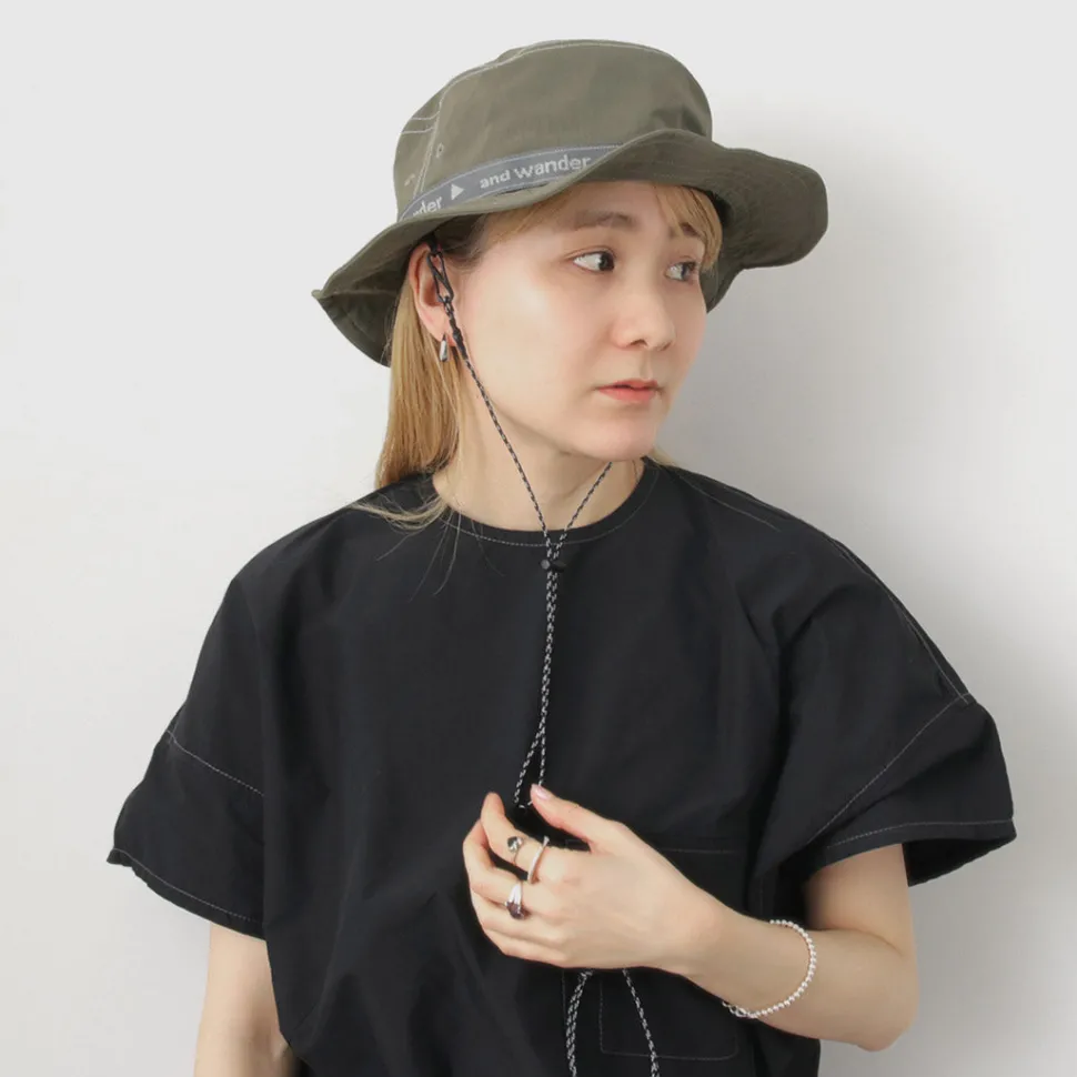 AND WANDER / Jacquard Tape Hat