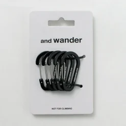 AND WANDER / Mini carabiner set
