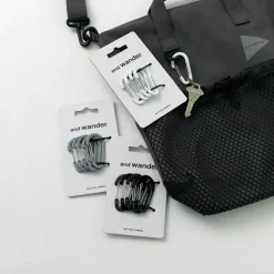 AND WANDER / Mini carabiner set
