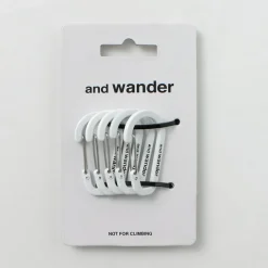 AND WANDER / Mini carabiner set