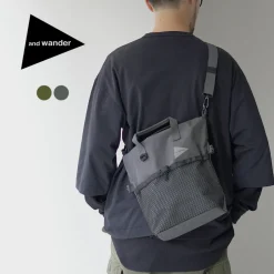 AND WANDER / PE/CO 2-way bag