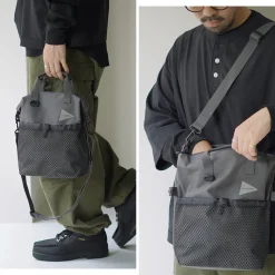 AND WANDER / PE/CO 2-way bag