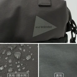 AND WANDER / PE/CO 2-way bag