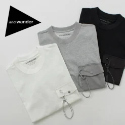 AND WANDER / Pocket T-Shirt