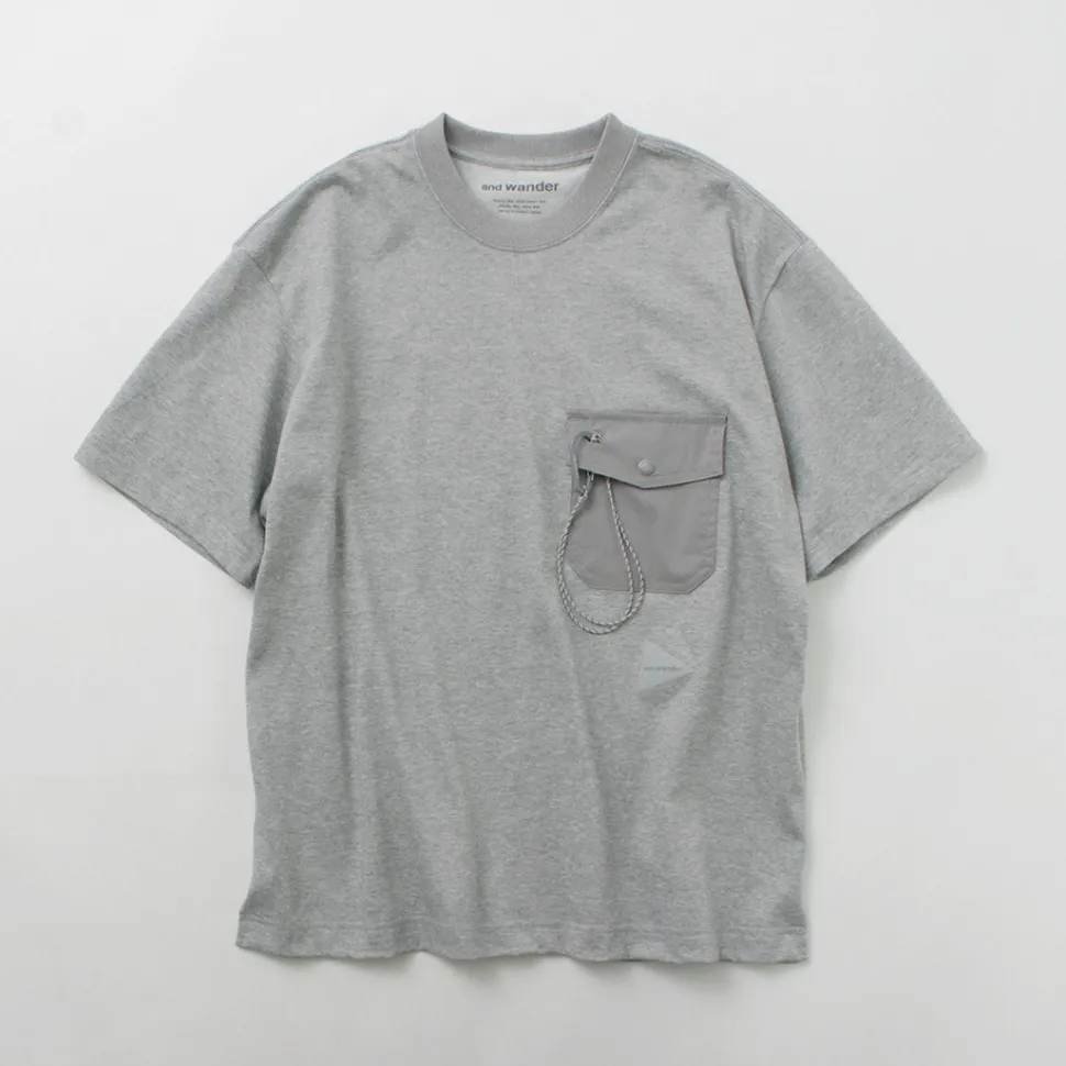 AND WANDER / Pocket T-Shirt