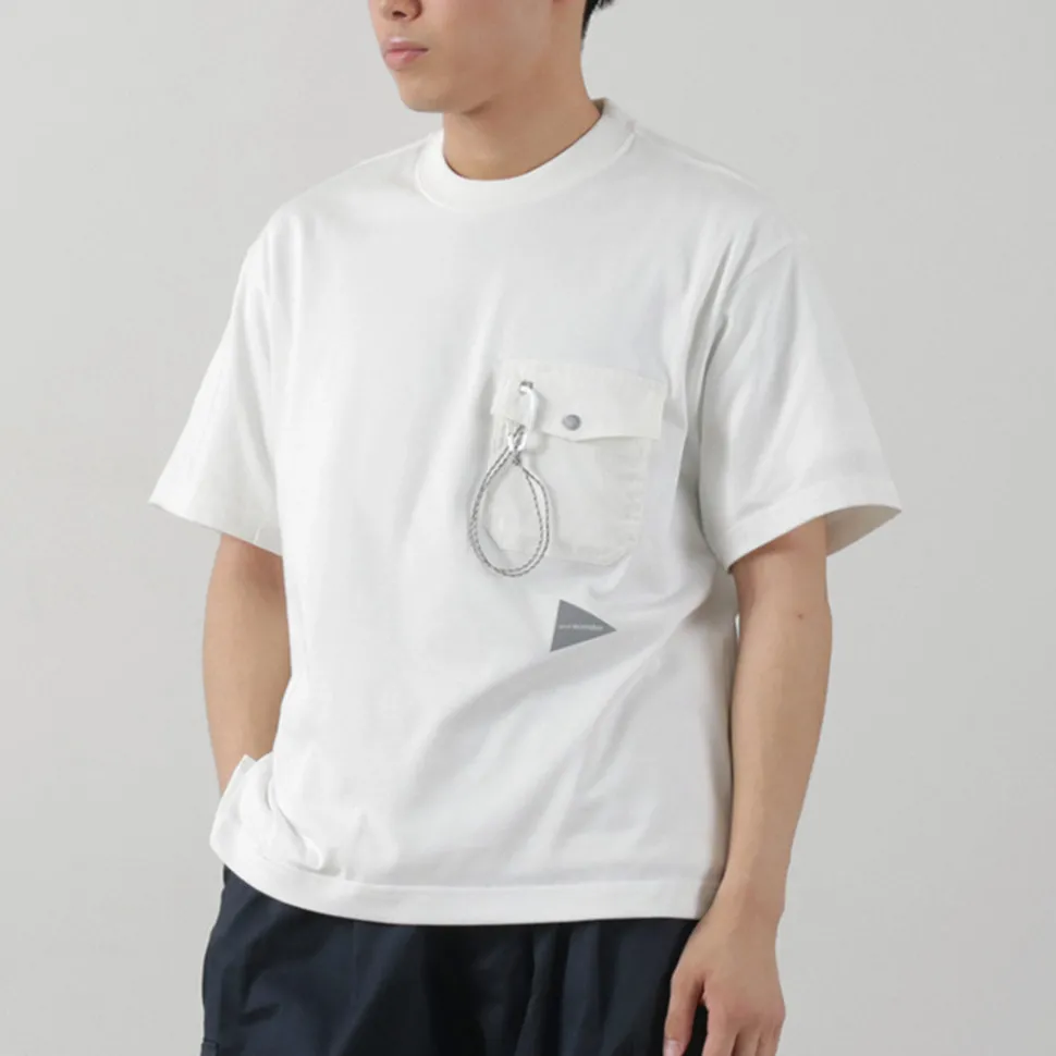 AND WANDER / Pocket T-Shirt