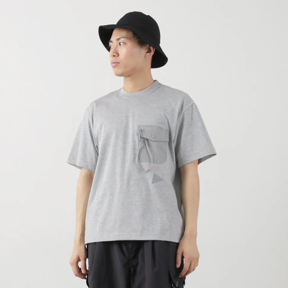 AND WANDER / Pocket T-Shirt