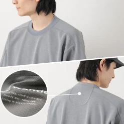 AND WANDER / UV-cut dry short sleeve t-shirt