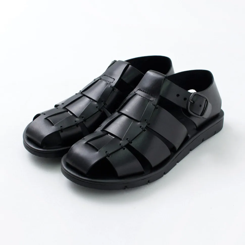 ANTICHI ROMANI / Leather Gurkha sandals