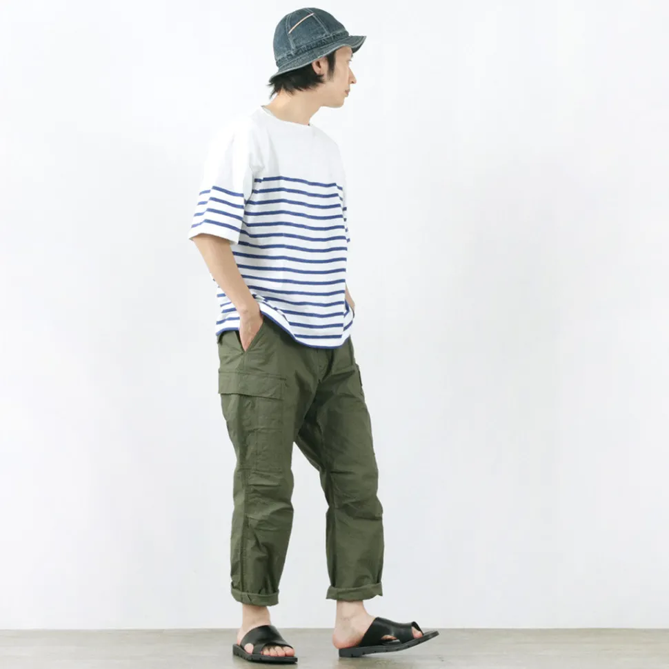 ANTICHI ROMANI / Leather slide sandal