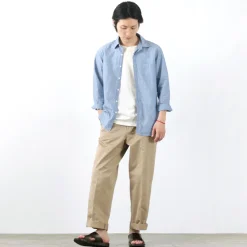 ANTICHI ROMANI / Leather slide sandal