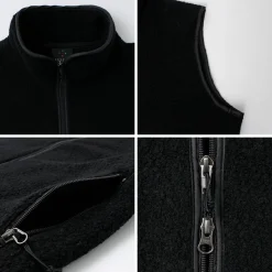 AXESQUIN / Wool Boa Vest