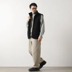 AXESQUIN / Wool Boa Vest