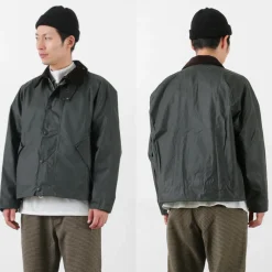 BARBOUR / Oversized Transport Wax Jacket