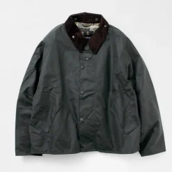 BARBOUR / Oversized Transport Wax Jacket