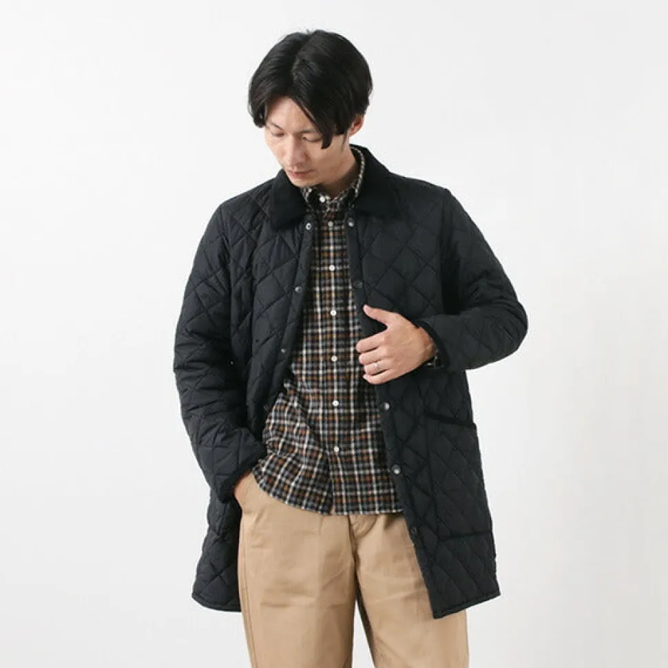 BARBOUR / Ritzdale long nylon quilted jacket
