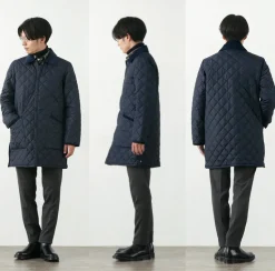 BARBOUR / Ritzdale long nylon quilted jacket