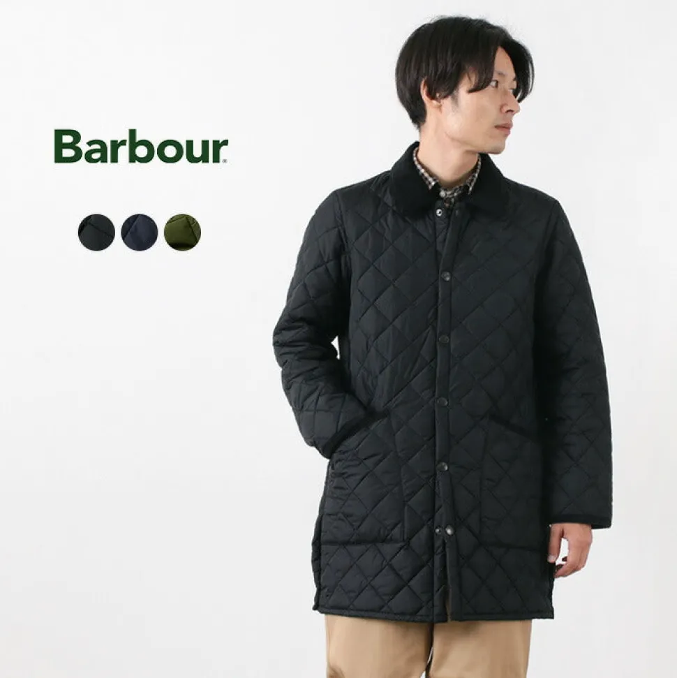 BARBOUR / Ritzdale long nylon quilted jacket