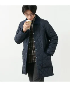 BARBOUR / Ritzdale long nylon quilted jacket