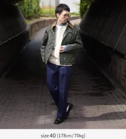 BARBOUR / 130th Anniversary Quilted Transport Jacket