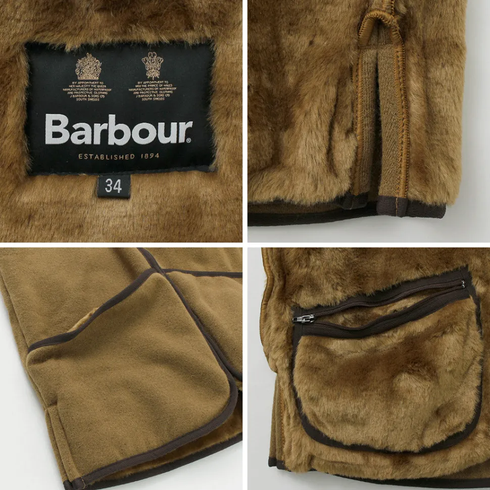 BARBOUR / Warm Pile Waistcoat Zip-in Liner