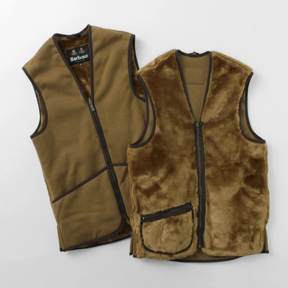 BARBOUR / Warm Pile Waistcoat Zip-in Liner