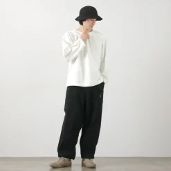 BARNS / Big Cozun knitiing Concho Long Sleeve T-Shirt