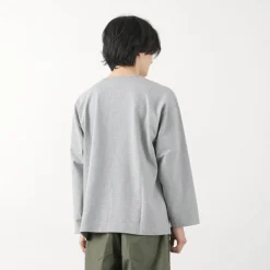 BARNS / Big Cozun knitiing Concho Long Sleeve T-Shirt