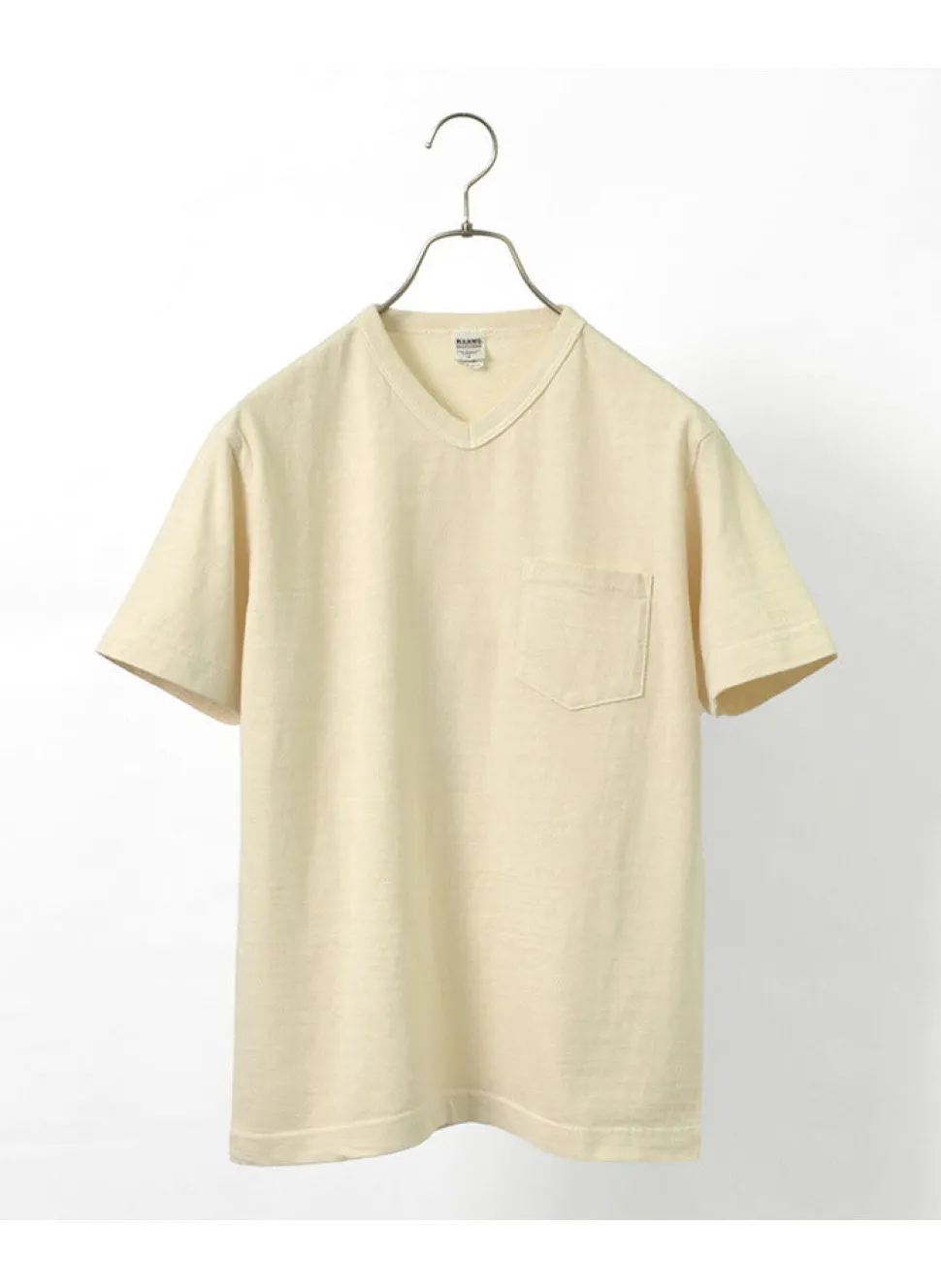 BARNS / BR-1101 Hanging jersey S/S V-neck