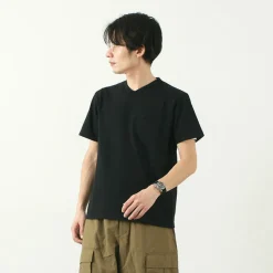 BARNS / BR-1101 Hanging jersey S/S V-neck