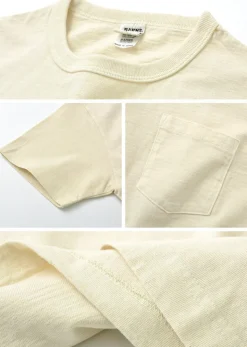 BARNS / BR-1100 Hanging jersey S/S Crew neck