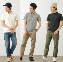 BARNS / BR-1006 Hanging Jersey Short Sleeve Polo Shirt